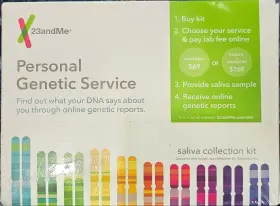 Ver1639 23andme Personal Genetic Service Dna Saliva Collection Kit Exp 2020