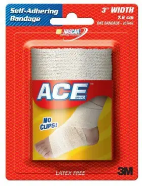 207461 3m Ace Self-adhering Bandage - 3 Inch 1pack Tan