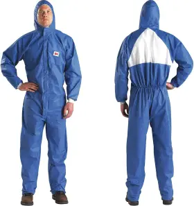 4530-blk-l 3m Disposable Protective Coverall 45-dpc Large / 25-pack Blue