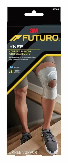 46164 3m Personal Care Futuro Stabilizing Knee Support Compression And Stabilizer Medium 1ct Pack Of 6