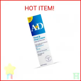A D 041100811325 Zinc Oxide Diaper Rash Treatment Cream Dimethicone 1% 10% Easy