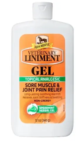 430504 Absorbine Veterinary Liniment Gel 12 Oz - Free And Fast Ship
