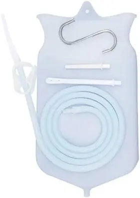 Abyclean 313047346353 Non-toxic Silicone Enema Bag Kit Bpa And Phthalates Free Anal Douche F