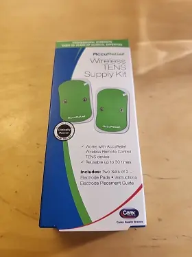 Acrl-0023 Accu Relief 023601200235 Carex Accurelief Wireless Tens Supply Kit Lg Acrl-0023. Expire 2019