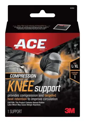 Cominso5jul43882 Ace Compression Knee Support Large/x-large 907002
