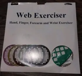 Activa 885914085912 Physical Therapy Web Exerciser Finger Hand Wrist Green Heavy Resistance 14in Nib
