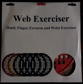 Activa 885914085936 Physical Therapy Web Exerciser Finger Hand Wrist Med Resistance Od 14 Inch Usa Red