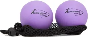 Sb-123 Activeprozone Therapy Massage Ball - Instant Muscle Pain 2 Balls Size 2.5in Purple