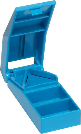 Ps12e Acu-life Pill Cutter And Splitter With Dispenser Cuts Pills Vitamins Multicolor