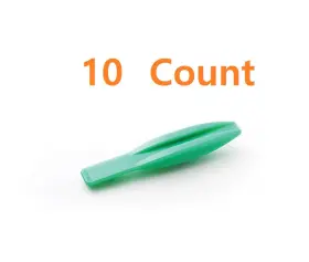 4010t Adc Bite Stick Reusable Plastic Block Tongue Depressor Green 10/pack
