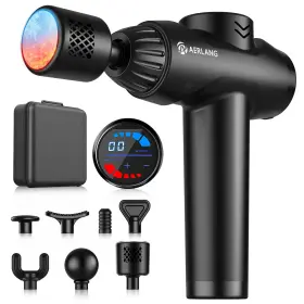 Sf20250916b0f9l36349 Aerlang Massage Gun Deep Tissue Heat Cold 7 Heads Silent Handheld Black Back