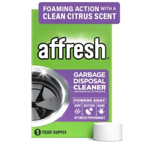 W11756281 Affresh 12 Tablets Garbage Disposal Cleaner Helps Power Away Odor Causing Debris