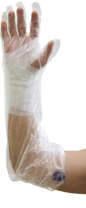 5016-rbx Aguaguad Tidi Aquaguard Glove Shower Protection With Water-seal Band