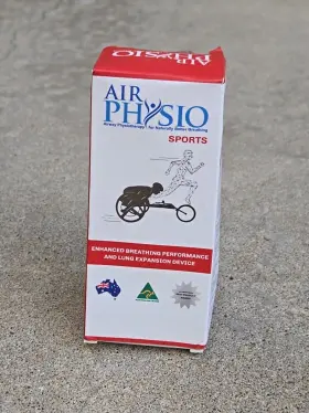 Air Physio Sports 369998218547 Enhanced Breathing Performance Lung Device New Sealed
