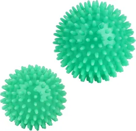 Aircover 761344551107 Spiky Massage Ball For Feet. Foot Green Orange Blue Gray Yellow