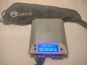 8-chamber Airos As08-psa 8 Electric Sequential Compression Device Gray