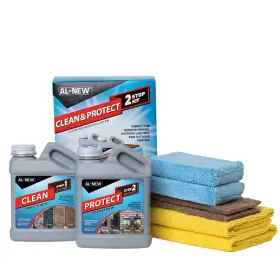 Al-new 850014024178 2 Step Clean And Protect Kit 16 Ounce Restore Outdoor Patio Furniture Doors