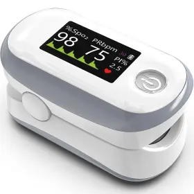 Ym301 Alecaremed Pulse Oximeter 4 Color Oled Display Oxygen Monitor Fingertip With 20 Memor