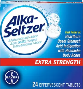 16500044048 Alka-seltzer Alka-seltzer-extra Strength Tablets Extra-strength Antacid And Pain Relief