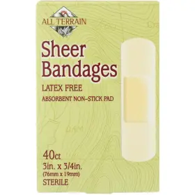 51196 All Terrain Sheer Bandages 40 Ct