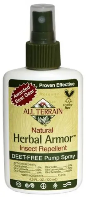 All Terrain 608503010030 Herbal Armor Spray 1x4 Oz