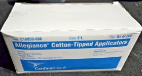 C15050-006 Allegiance New Open Box Allegiance-cotton Tipped Applicators-size-6 Inch L- 1 S -200 Count