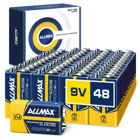 905-sp1-48 Allmax Battery Alkaline Batteries 48 Count Maximum Power Ultra Long-lasting Leakproof