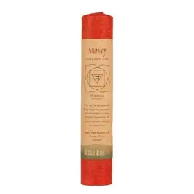 Aloha Bay 760860251072 Chakra Pillar Candle Money Red 1