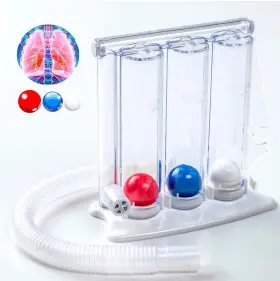 Alrier 691200687612 Deep Breathing Exercise For Lungs - Respiratory Exerciser Breath Measur