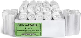 B07q2r8xgh Aluf Plastics 10 Gallon Trash Bags - 1000 Count Pack Of 1 Clear
