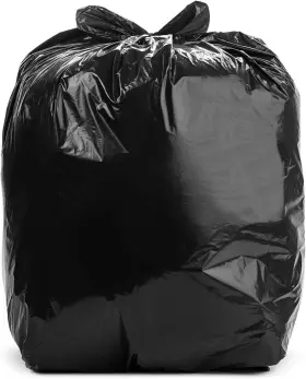 Rl-3339xh Aluf Plastics 33 Gallon Trash Can 100 Count Pack Of 1 Black