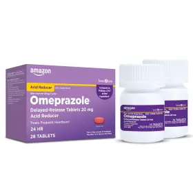 Amazon Basic Care 195515048996 Omeprazole Delayed Release 28 Count Pack Of 1 Original