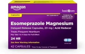 898d7 Amazon Basic Care Esomeprazole Magnesium Delayed Release 42 Count Pack Of 1