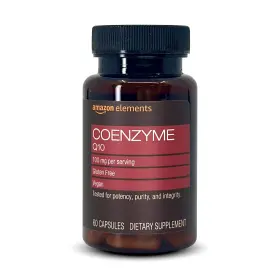 F3164-60-parent Amazon Elements Coq10 100 Mg 60 Capsules Vegan Normal Energy Production Supports Health