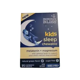 Mojy9 Amazonus/mojy9 679234071843 Mommys Bliss Kids Sleep Chewable Tablets With Magnesium - Grape Exp 09/2025
