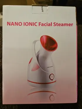 4354165831 Amconsure Company Facial Steamer - Nano Ionic Face Warm Mist Rose Red