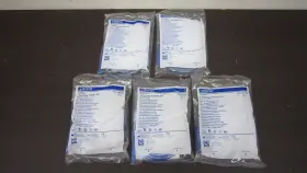 As330 Amsure 5pk Enema Bag Set Disposable Castile Soap And Pad New Sealed In