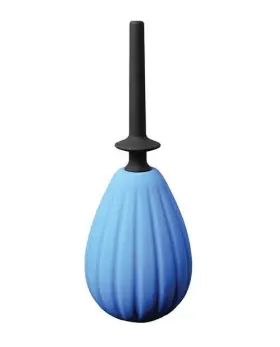 Aneros 850040572056 Prelude Enema Special Edition Bulb Kit - Blue Premium Anal Cleanser