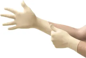 Mf-300-s Ansell Microflex Diamond Grip Gloves Latex Size S 1 Case 10 Boxes Of 100 Totaling 1000