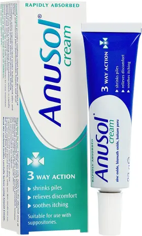 505803 Anusol Haemorrhoids Piles Treatment Cream - 23g