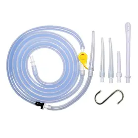 Aovioandy 702865502155 Enema-bag/bucket Kit Replacement Part Silicone Enema Hose Accessories Inclu