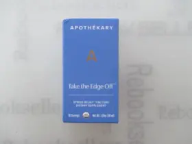 Apothecary 850064058000 Apoth Kary Take The Edge Off Helps Ease Stress And Tension Alcohol-free White