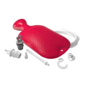 95847 Apothecary Products Llc Douche And Enema Combination Kit For Men Women 1.66 Liter Red