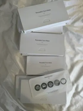 820-00694-a Apple Reusable Face Mask White S/m L Mpn Comfortable And Durable