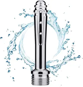 B081t1b424 Appvip Aluminum New Enema Shower Cleaner Colon Irrigator System Cleaning And Nozz