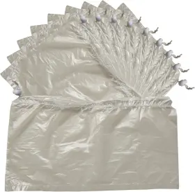 Arciton 680580009381 Pormytrip 10pcs Portable Toilet Dedicated Plastic Replacement Bags With White