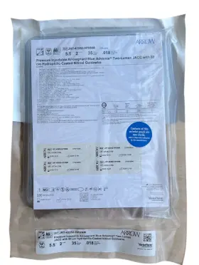 Jrt-43552-hphnm Arrow Pressure Injectable Arrowg Ard Blue Advance Two Lumen