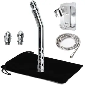 Artchros 747966691704 Shower Cleaner Enema Nozzle And 69 Inch Hose Kit Douche For Me