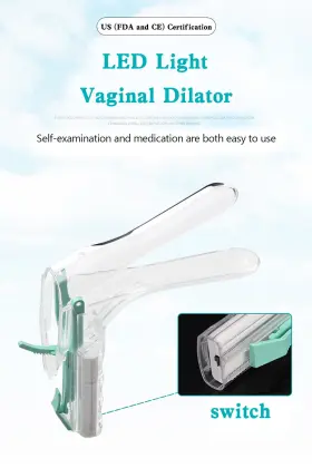 K004-a066 Artudatech Led Female Privates Vaginal Speculum Illuminated Expander With Light Ep
