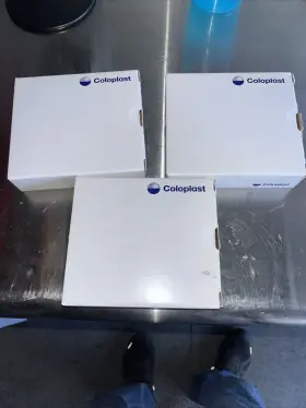 2882 Assura 762123021095 3-box Of 5 Coloplast 2-piece Barrier Ostomy Baseplate